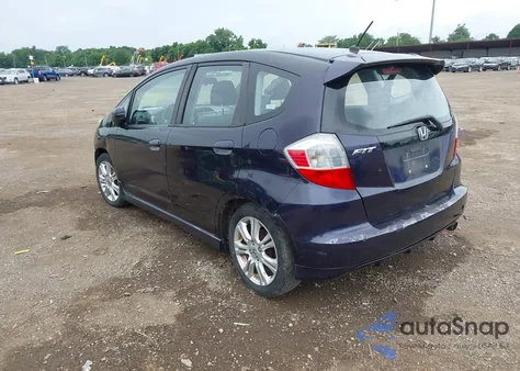 2009 Honda Fit Sport из США, поврежденный, VIN JHMGE884X9S050507